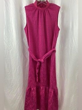 NWT, Anthropologie, fuchsia dress, XS Petite